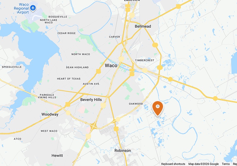 Polansky service area map